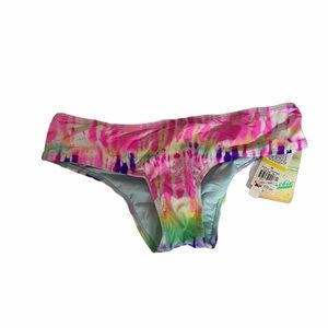 Hobie Tie Dye Bikini Bottom size medium
